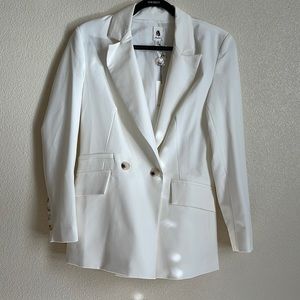 Off white blazer
